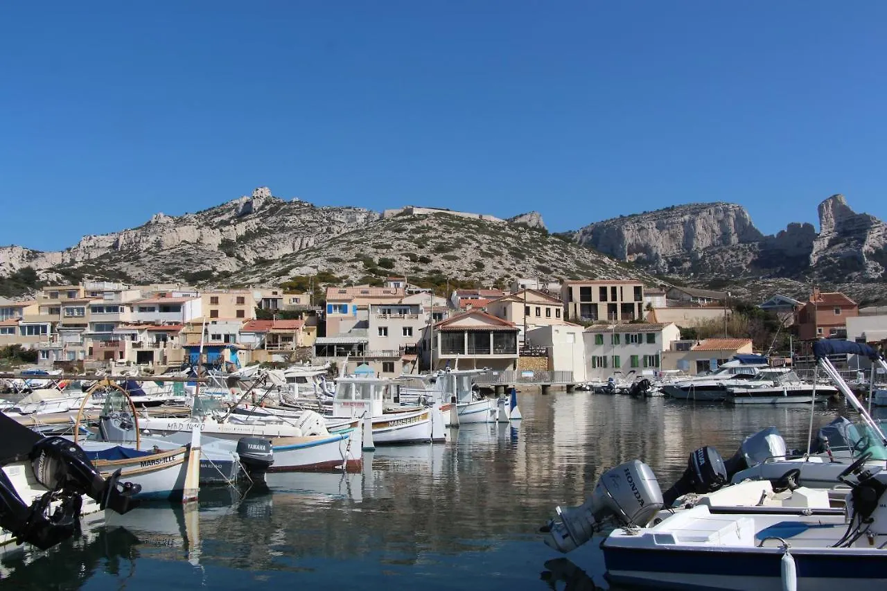 Charmant Cabanon aux Goudes à Marseille avec vue mer